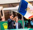 El exnúmero uno del Mundo del tenis, Roger Federer invitado de lujo para dar la salida en las 24 horas de Le Mans. FOTO TOMADA X