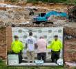 Dos hombres fueron capturados por la Policía en el operativo contra la minería ilegal en el Nordeste de Antioquia. FOTOS: Cortesía y Julio César Herrera