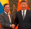 Los presidentes de Colombia y China, Gustavo Petro y Xi Jinping. FOTO: Cancillería