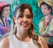 Ana María Bermúdez, directora encargada del Comité de Cafeteros de Antioquia, analiza los retos del sector, las elecciones cafeteras y el futuro de la caficultura en el departamento. FOTO Manuel Saldarriaga