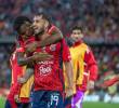 El delantero argentino Francisco Fydriszewski lleva tres goles en esta edición de la Copa Libertadores. Es el goleador del equipo en el certamen. Foto: Manuel Saldarriaga