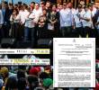 Denuncian que una de las resoluciones que autorizó el traslado de voceros de bandas al evento de Petro en Medellín tendría inconsistencias en fechas. FOTO: El Colombiano y Cortesía