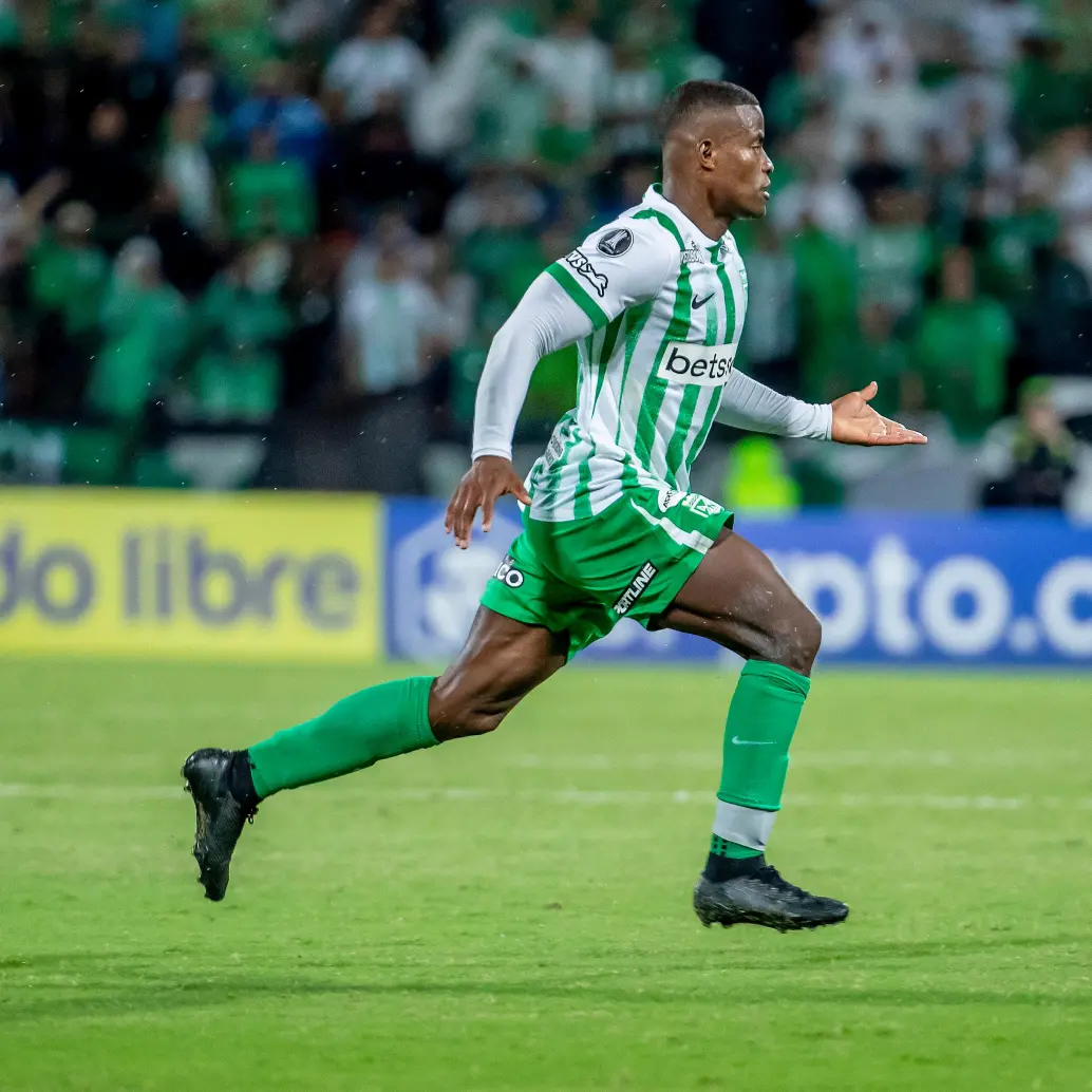 Andrés Román, lateral de Atlético Nacional que llega motivado al juego tras el llamado de Lorenzo. FOTO JUAN ANTONIO SÁNCHEZ