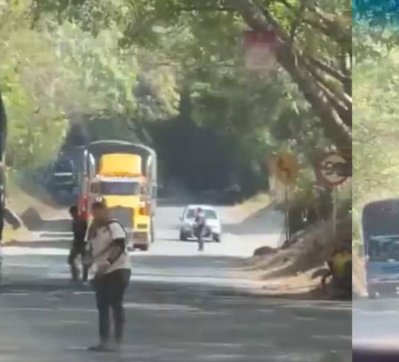 El hecho registrado en Mojarras no es aislado. Hace parte de una creciente escalada de violencia que mantiene en vilo a las comunidades del Cauca. FOTO: Tomada de redes.