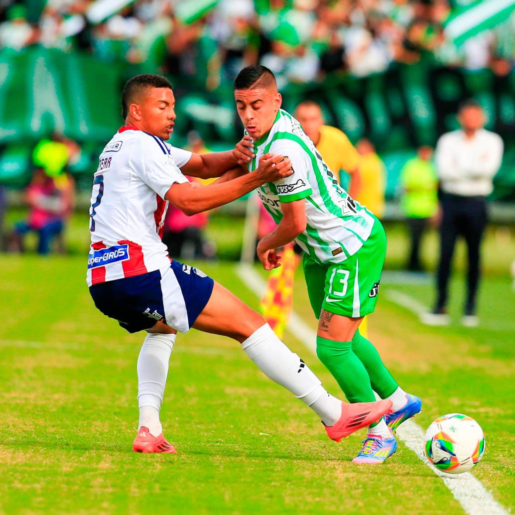 Camilo Cándido, lateral del Atlético Nacional. El uruguayo va a su casa a jugar por la Libertadores. FOTO CAMILO SUÁREZ