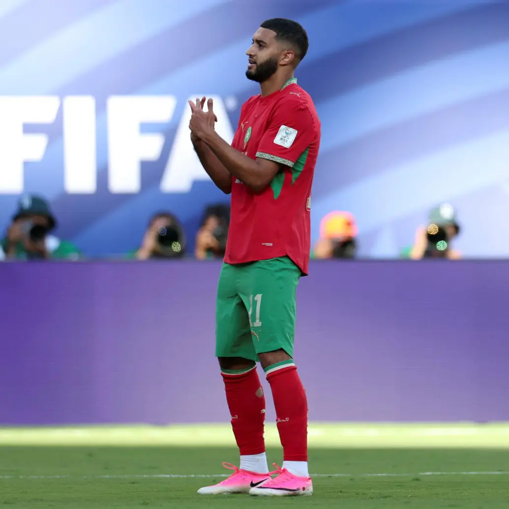 Ismael Saibari sigue marcando con Marruecos y comanda a los africanos de cara a los dieciseisavos de final. Foto: Xinhua