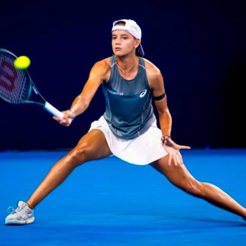 La tenista antioqueña Emiliana Arango disputará su duelo de dobles en la segunda ronda del Abierto de Australia, en la noche de este jueves. FOTO GETTY