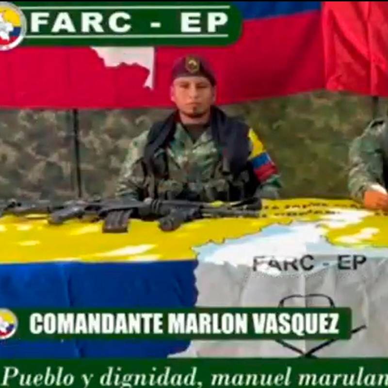 El video manipulado en el que aparece “Marlon”. imagen de video