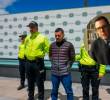 El juez José Hofman fue el encargado de imputar cargos a alias El Costeño. FOTO CORTESÍA Y CAPTURA DE PANTALLA