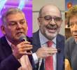 De izquierda a derecha: Jaime Alberto Cabal, presidente Fenalco; Camilo Sánchez, presidente Consejo Gremial; Bruce Mac Macter, presidente de la Andi. FOTOS CAMILO SUÁREZ Y COLPRENSA