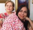 En la imagen Bertha Mejía y su hija con Diomedes, Rosa Elvira Díaz. FOTO @rosaelviradiaz1157