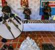 En el operativo, le dieron de baja a un presunto integrante del Clan del Golfo. Además, incautaron arsenal como fusiles de guerra. Foto: cortesía.