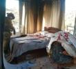 Esta es la habitación del motel que resultó incinerada. FOTO: Cortesía