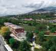 Esta es la proyección de cómo quedará la cancha Villa Niza una vez finalicen las obras. Foto: cortesía Alcaldía de Medellín.