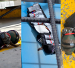 El artefacto fue destruido de manera controlada por las autoridades. FOTO CORTESÍA