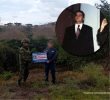 La inmensa hacienda La Porcelana, en Sonsón, habría sido adquirida inicialmente con recursos de “Pacho” Herrera (adelante), capo del Cartel de Cali. Fotos: cortesía y archivo Colprensa.