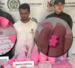 La droga se comercializaba en figuras de ositos diseñadas para atraer consumidores, especialmente menores de edad cerca de instituciones educativas. Por esto fue capturado un hombre como alias “Julio”. Foto: cortesía Alcaldía de Itagüí