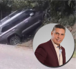 Así quedó la camioneta en la que se transportaba El Andariego. Foto: captura de video y tomada de Facebook
