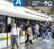 La línea A del Metro de Medellín ya funciona con normalidad. FOTO: Jaime Pérez. Archivo El Colombiano