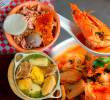 Lechona, cazuela de mariscos y sancocho. Platos que hacen parte de la gastronomía del país. FOTOS GETTY