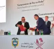 En Doha, Catar, se realizaron dos ciclos de conversaciones con el Clan del Golfo. FOTO: CORTESÍA PRESIDENCIA.