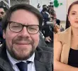 A la izquierda el exviceministro del Interior, Diego Cancino; a la derecha la denunciante, la funcionaria de ese ministerio, Viviana Vargas. FOTOS: REDES SOCIALES.