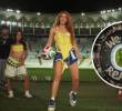 Shakira presentó un adelanto del video oficial de <i>Dai Dai</i>, la canción con la que regresa al universo de los mundiales y en la que aparecen varias leyendas del fútbol internacional. FOTO: Captura de video.