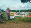 Habitantes de Jericó, Támesis y Fredonia rechazan que siga la exploración de parte de la multinacional AngloGold Ashanti para el proyecto de la mina de cobre Quebradona. FOTO: Cortesía