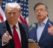 Presidente de Estados Unidos, Donald Trump; y presidente de Colombia, Gustavo Petro. Foto: Getty y Presidencia