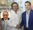 Según le dijeron fuentes de Ecuador a EL COLOMBIANO, la molestia con el presidente Petro también habría sido porque hace algunas semanas comparó el proceso electoral ecuatoriano con el del régimen venezolano. Foto: Presidencia y AFP