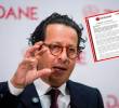 Ricardo Valencia dejó la dirección del Dane tras ser declarado insubsistente por el Gobierno. FOTO COLPRENSA