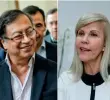 El presidente Gustavo Petro y la gobernadora del Valle del Cauca, Dilian Francisca Toro. FOTO COLPRENSA