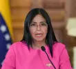Delcy Rodríguez habla de una amnistía general para los presos políticos de Venezuela. FOTO: GETTY