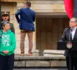 La exalcaldesa de Bogotá y excandidata presidencial, Claudia López, y el expresidente de la República, Gustavo Petro. FOTO COLPRENSA