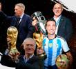 Lionel Scaloni - Argentina; Carlo Ancelotti - Brasil; Didier Deschamps - Francia; Luis de la Fuente - España. FOTO GETTY