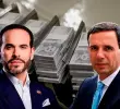 El presidente, Abelardo de la Espriella, y el ministro de Hacienda, Miguel Gómez, enfrentan el reto de ajustar el Presupuesto General de la Nación de 2027. FOTO: Colprensa.