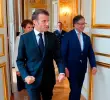 Los presidentes de Francia y Colombia han tenido varias reuniones bilaterales desde 2022. FOTO PRESIDENCIA