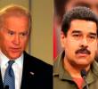 Joe Biden, presidente de Estados Unidos y Nicolás Maduro, presidente de Venezuela. FOTO GETTY Y COLPRENSA