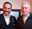 El presidente Abelardo de la Espriella y el expresidente Álvaro Uribe Vélez. FOTO ARCHIVO