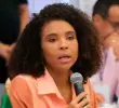 La gobernadora del Chocó pidió al Gobierno reforzar la seguridad ante ataques atribuidos al ELN. FOTO: Colprensa