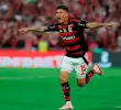 El futbolista cartagenero Jorge Carrascal anotó el gol con el que Flamengo se acerca a la final de la Libertadores. Foto: Getty