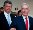 El abogado Jaime Granados y el expresidente Álvaro Uribe. FOTO: Colprensa