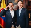En reunión privada entre el presidente Abelardo de la Espriella y el alcalde Federico Gutiérrez, luego de las elecciones presidenciales a inicios de julio, se habría planteado una eventual fusión. FOTO: Alcaldía de Medellín