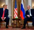 El presidente de Estados Unidos, Donald Trump; y el presidente ruso, Vladímir Putin. FOTO: AFP.