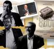 Estos son Jorge Lesmes (arriba), Edgar Téllez (centro) y Mauricio Vargas (derecha), los periodistas que investigaron el Proceso 8.000 en la década de los noventa. FOTO quinto color / getty