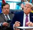 El presidente Gustavo Petro respondió a las sanciones de Washington defendiendo un cambio en la política antidrogas, mientras el Centro Democrático lo responsabilizó del deterioro en las relaciones con Estados Unidos y del “aislamiento internacional” del país. FOTO: EL COLOMBIANO.