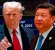 Donald Trump y Xi Jinping. FOTO GETTY.