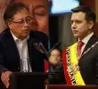 Daniel Noboa, presidente de Ecuador; y Gustavo Petro, presidente de Colombia. Foto: El Colombiano y Redes Sociales