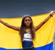 Karen Palomeque logró un récord mundial en los 400 metros T38 en Valledupar durante los Juegos Parasuramericanos. FOTO: Getty