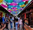 Del total de ingresos por turismo, el 85% provino de viajes, mientras que el 15% correspondió al transporte aéreo de pasajeros. FOTO: EL COLOMBIANO